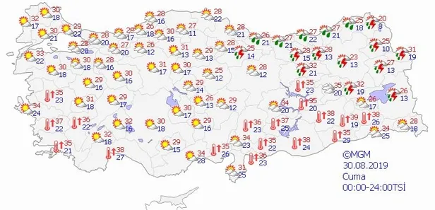 Meteoroloji'den son dakika uyarısı: 11 ilde sağanak yağış var! 27 Ağustos hava durumu-6