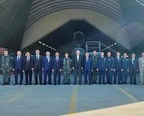 Başkan’dan pilotlarla hatıra fotoğrafı