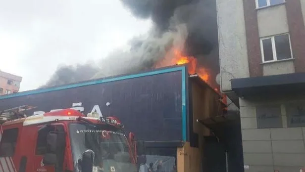 SON DAKİKA! İstanbul'da korkutan yangın! Son anda böyle kurtarıldı-3
