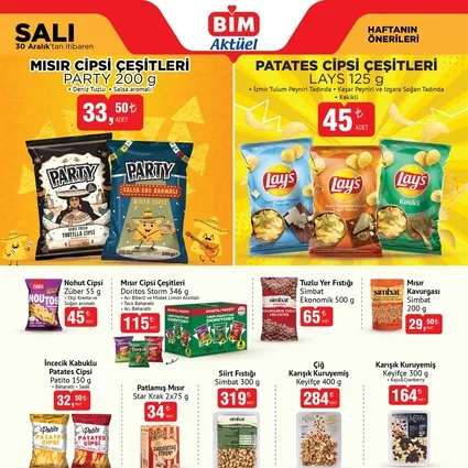 Abur cubur indirimi başladı! 30 Aralık - 6 Ocak 2025 aktüel ürünler kataloğu