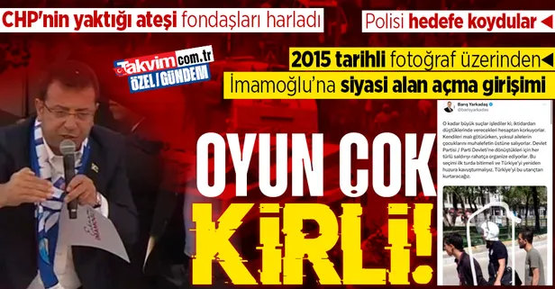 CHP'nin Erzurum'da yaktığı provokasyon ateşini fondaşları harladı! 2015 tarihli fotoğrafı yeniymiş gibi paylaşıp polisi hedef gösterdiler
