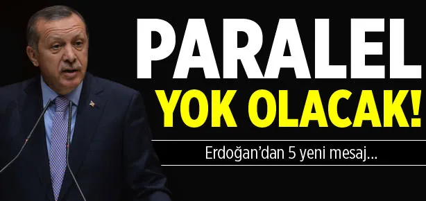 Erdoğan’dan 5 yeni mesaj