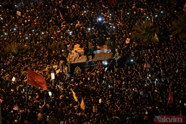 Süleymani'nin cenaze töreni izdiham nedeniyle ertelendi! Onlarca ölü ve yaralı var - 21