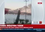 İstanbul Beylerbeyi’nde korutan yangın!
