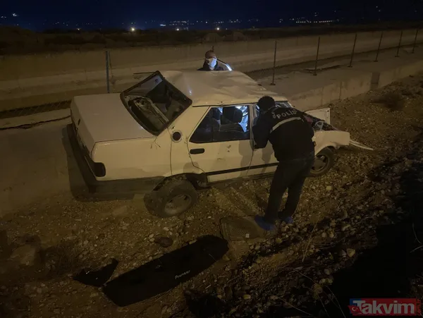 Yer: Kahramanmaraş! Kavga ettiği kişilerin üzerine aracını sürdü, 100 metrelik uçurumdan yuvarlandı: 6 yaralı - 10