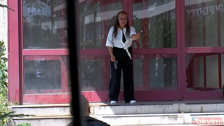 Pendik’te eski iş yerinin önüne giden kadın benzin döküp kendini yakmaya çalıştı