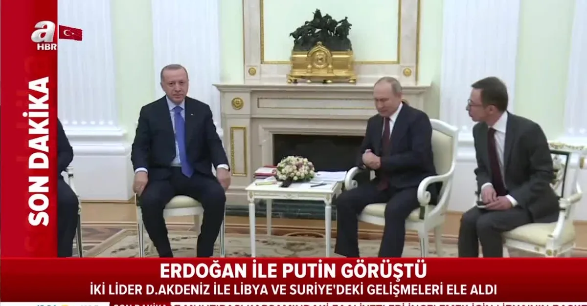 Son dakika: Başkan Erdoğan Putin ile görüştü