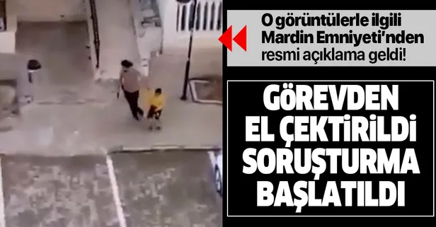 Mardin Nusaybin'de görevden el çektirilen polis memuruna soruşturma açıldı