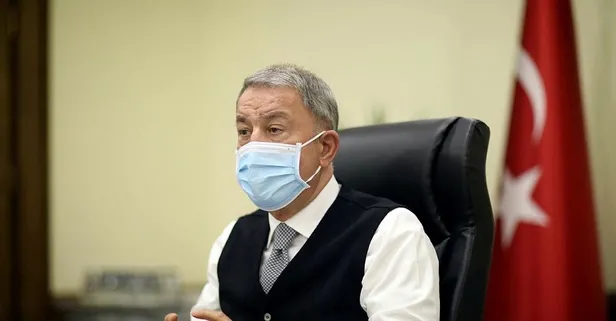 Fransız askeri gemisine taciz iddiasına Milli Savunma Bakanı Akar'dan sert yanıt