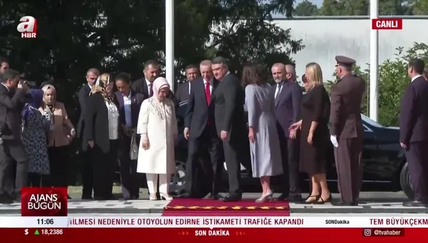 Başkan Erdoğan Hırvatistan'da resmi törenle karşılandı