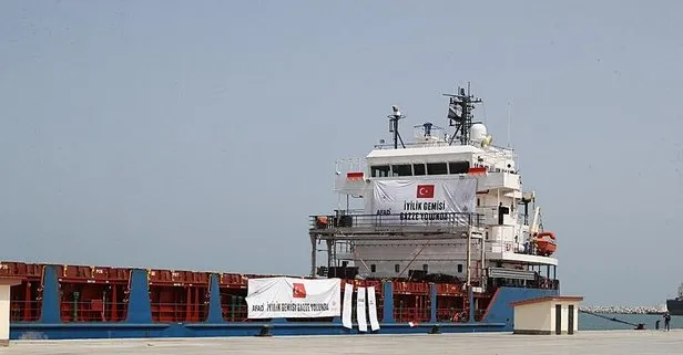 Türkiye’nin Gazze’ye yardımları sürüyor! 8’inci insani yardım gemisi, Mısır’ın El-Ariş limanına vardı