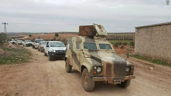 El Bab ilçe merkezine girildi-4