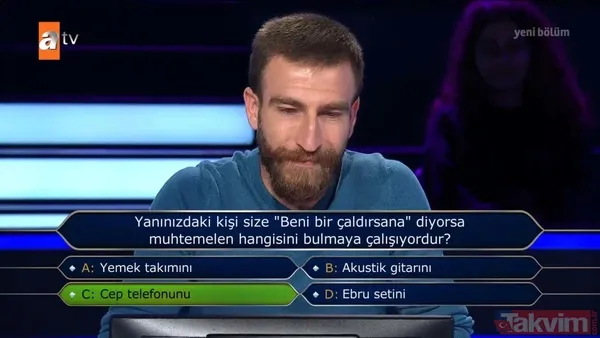 atv'de Kenan İmirzalıoğlu'nun sunduğu Kim Milyoner Olmak İster'de dikkat çeken Mustafa Kemal Atatürk sorusu - 10