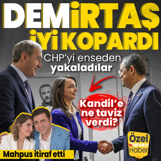 CHP Kandile ne taviz verdi? Başak Demirtaş piyon oldu Selahattin Demirtaştan iyi kopardık itirafı geldi... Ne yaptığımızı biliyoruz