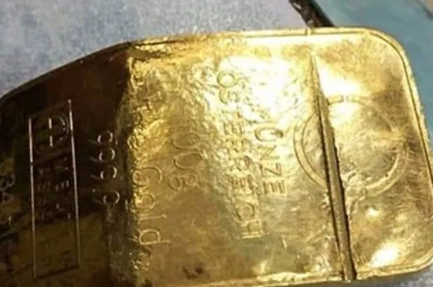 Kuyumcuya külçe altın şoku!