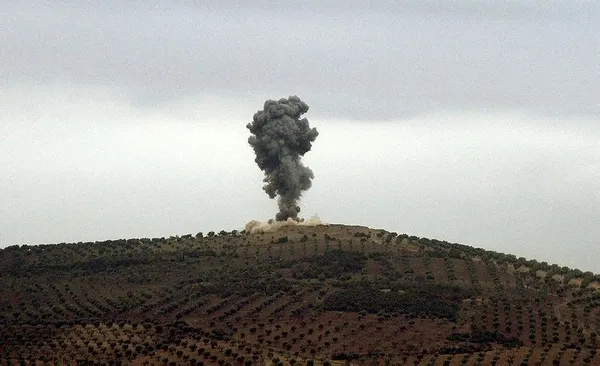 Obüsler PYD/PKK hedeflerini vuruyor-1