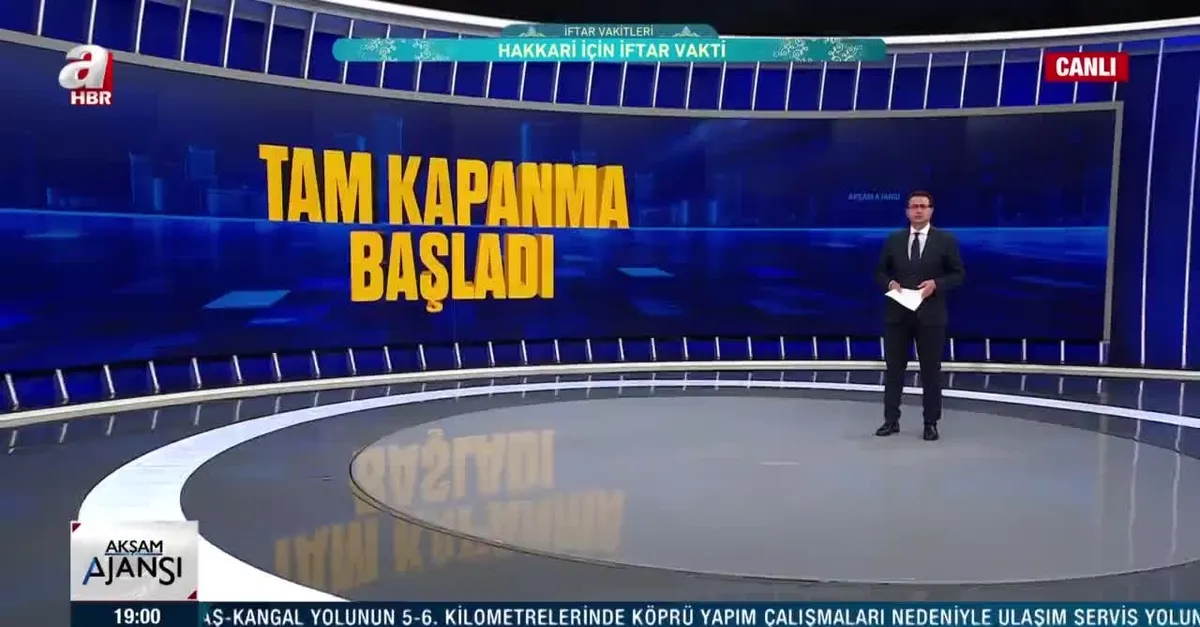 SON DAKİKA: 17 günlük tam kapanma başladı!