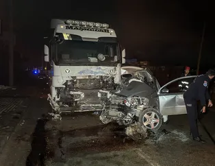 Korkunç kaza! Sıkışarak can verdi