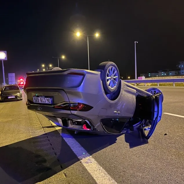 Kuzey Marmara Otoyolu’nda feci kaza