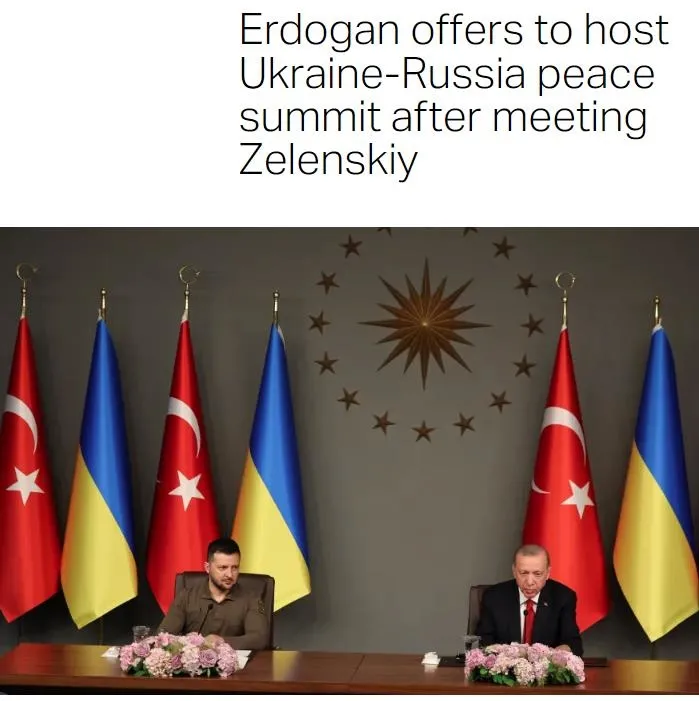 Başkan Erdoğan-Zelenskiy görüşmesi dünya basınında! Ukrayna’da barışın anahtarı: Karadeniz Anlaşması’nın sponsoru-6