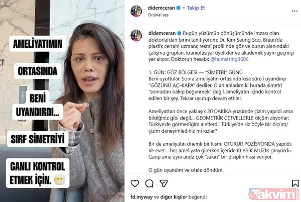 Eski Survivor yarışmacısı Didem Ceran Güney Kore'de 15 saatlik "yüz nakli" operasyonu geçirdi - 7