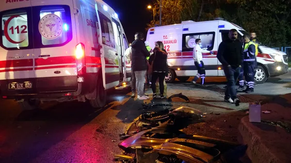 Avcılar D-100 Karayolu yan yolda kaza: 1 yaralı-1