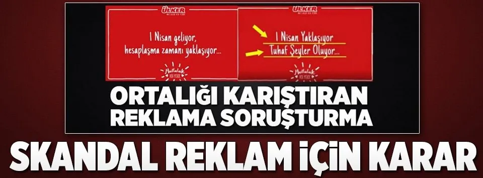 Skandal 1 Nisan şakası reklamına ceza!