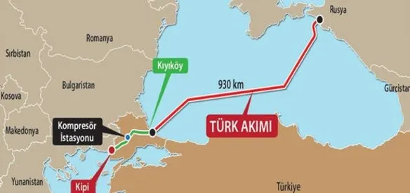 Rusya doğalgazını Türkiye üzerinden Avrupa'ya taşıyacak