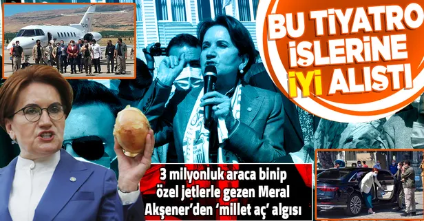"İtibardan tasarruf olmazmış millet aç aç" algısı yapan Meral Akşener'in 3 milyon liralık lüks aracı ve özel jet gezileri