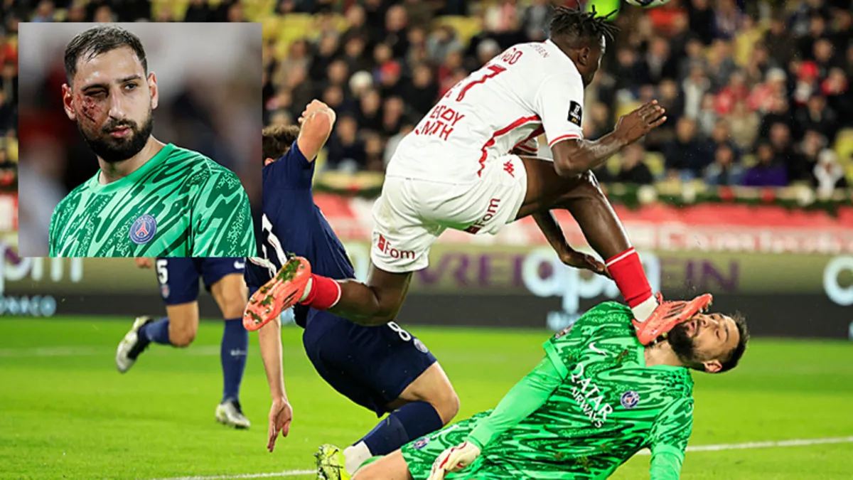 Monaco - PSG maçında korkunç olay!