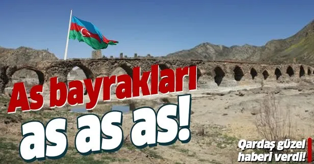 Son dakika: Azerbaycan Cumhurbaşkanı İlham Aliyev: Tarihi Hudaferin Köprüsü’ne Azerbaycan bayrağı dikildi