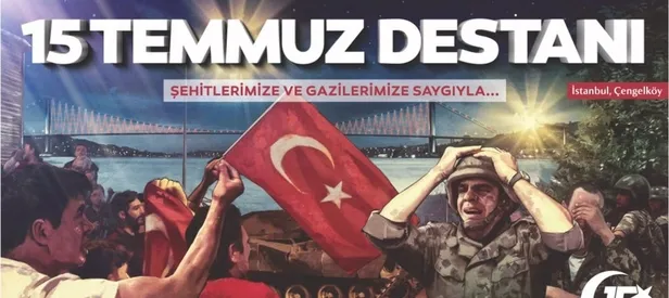 15 Temmuz afişindeki gizli mesaj!