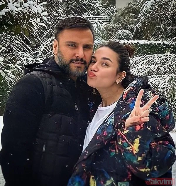 Alişan’ın eşi Buse Varol’un kar keyfine ’dikkatli yürü’ uyarısı! Karnı