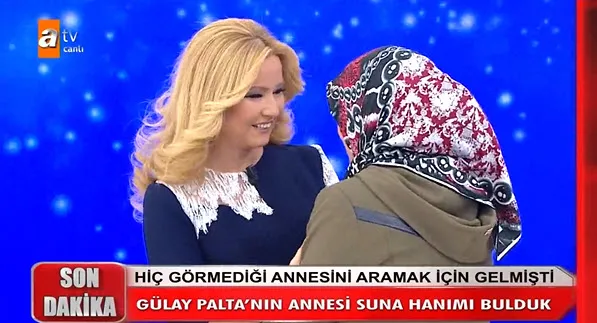 Müge Anlı 5 Mart canlı yayınında Gülay Palta'nın annesi bulundu!-1