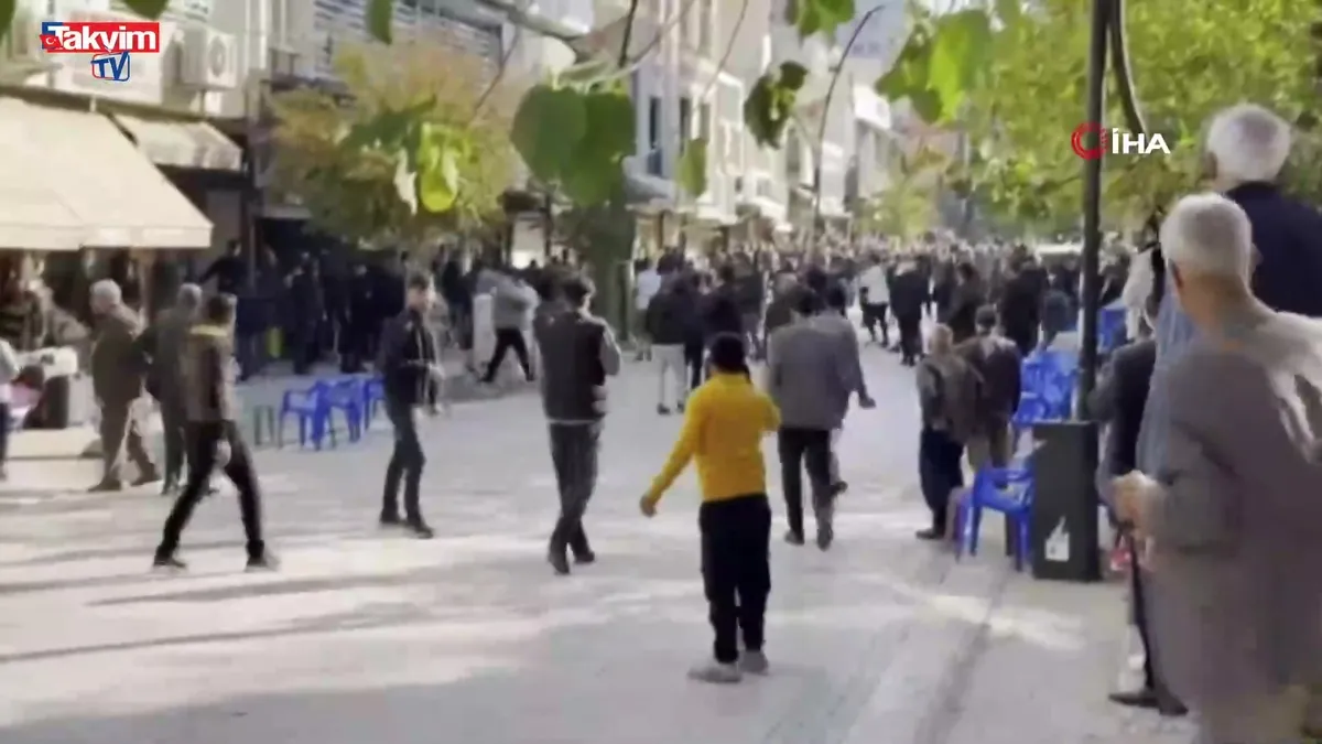 Kızıltepe'de kuyumcu kavgası - Video