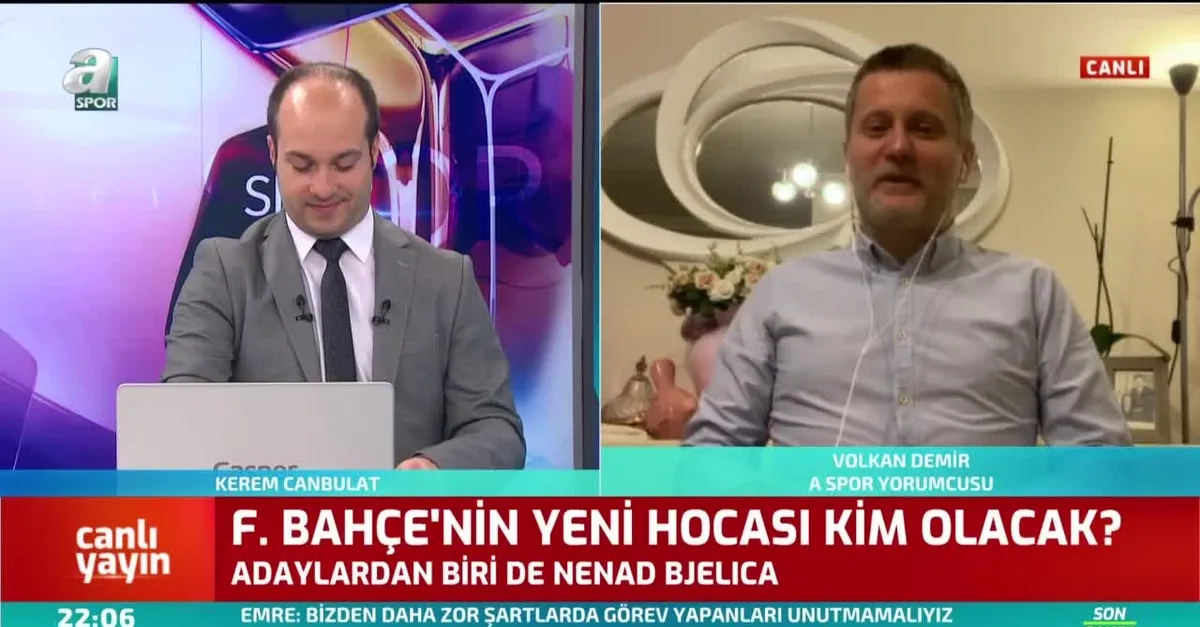 Fenerbahçe Hırvat antrenör Bjelica ile anlaştı mı? Volkan Demir canlı yayında açıkladı...