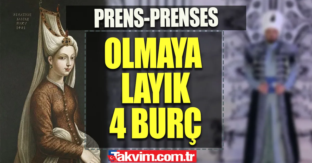 Prens-prenses olmaya layık 4 burç! Onlardaki keyif beyde yok!