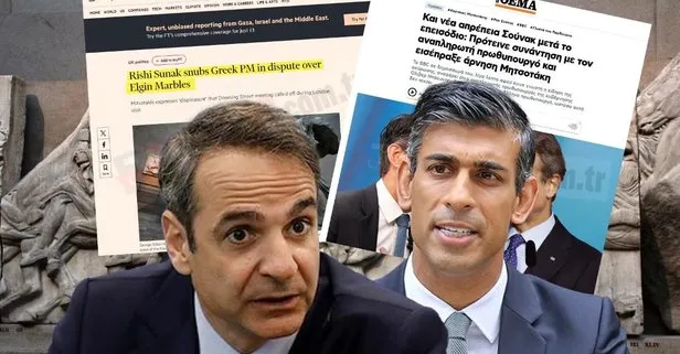 Atina - Londra hattında gerilim! Rishi Sunak, Yunanistan Başbakanı Miçotakis'i dımdızlak ortada bıraktı... "Ahlaksız, küstah" manşetleri