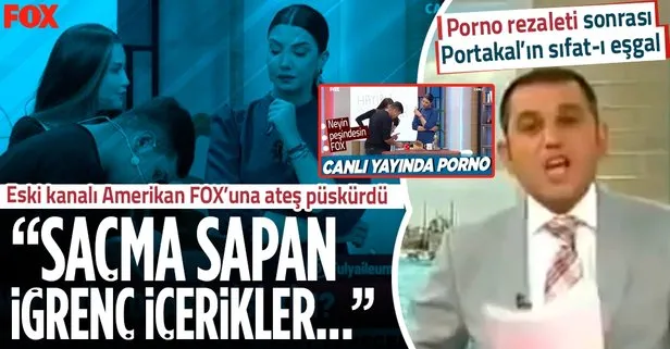 Porno rezaleti sonrası eski kanalı FOX’a tepkili!