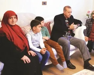 Cumhurbaşkanı Erdoğan’dan anlamlı ziyaret