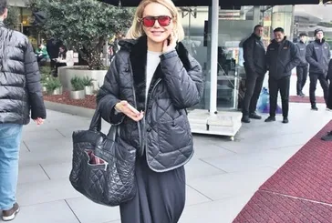 Ece Erken’in alışveriş keyfi