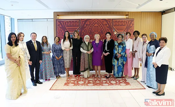 Emine Erdoğan, New York'taki Türkevi'nde Afrika tanıtım programına ev sahipliği yaptı - 19