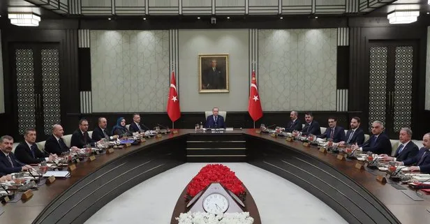 Cumhurbaşkanlığı Kabinesi Erdoğan liderliğinde toplandı