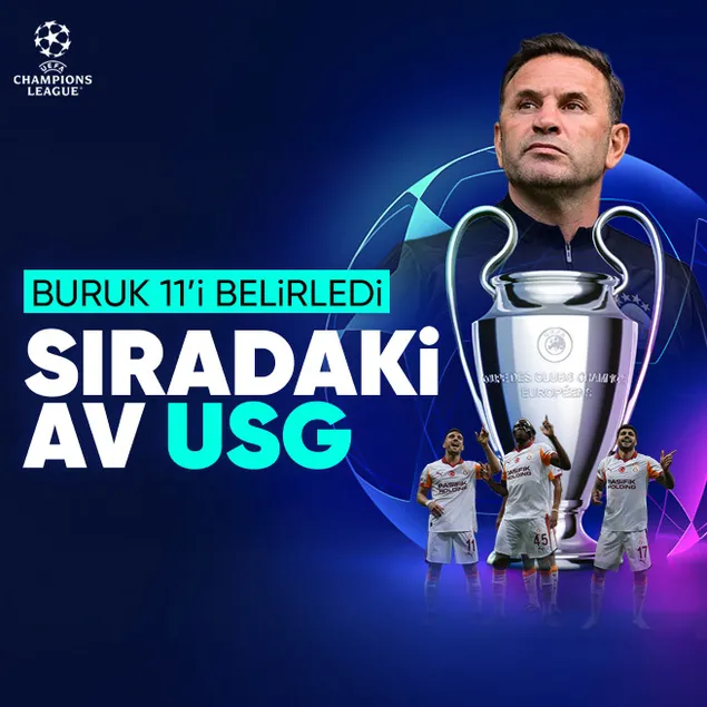 Sıradaki av USG! İşte Galatasaray’ın 11’i