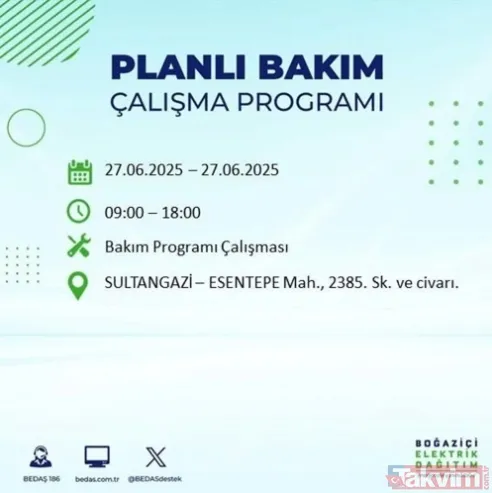 BEDAŞ Uyardı: İstanbul’un 19 ilçesinde elektrikler kesilecek! İşte o saat aralığına dikkat - 5