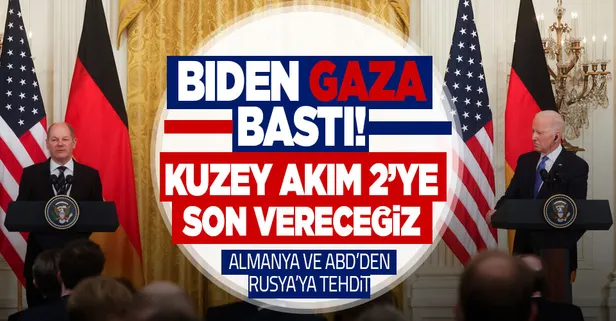 ABD Başkanı Joe Biden ve Almanya Başbakanı Olaf Scholz'dan Rusya'ya 'Ukrayna' uyarısı!