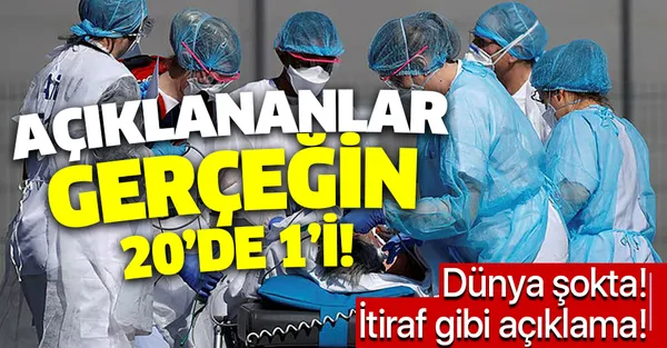 İtiraf gibi açıklama! Koronavirüs raporları gerçeğin 20'de 1'i-1