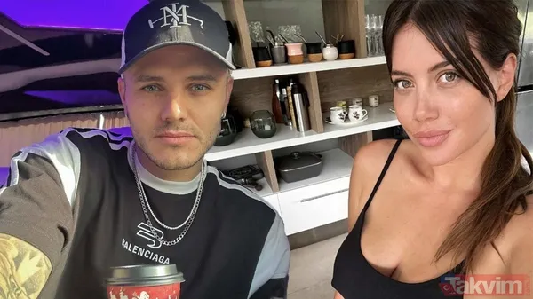 Mauro Icardi barıştığı eşi Wanda Nara'nın çırılçıplak yatak fotoğrafını paylaştı hemen sildi! Gören göreceğini gördü ortalık sallandı - 1