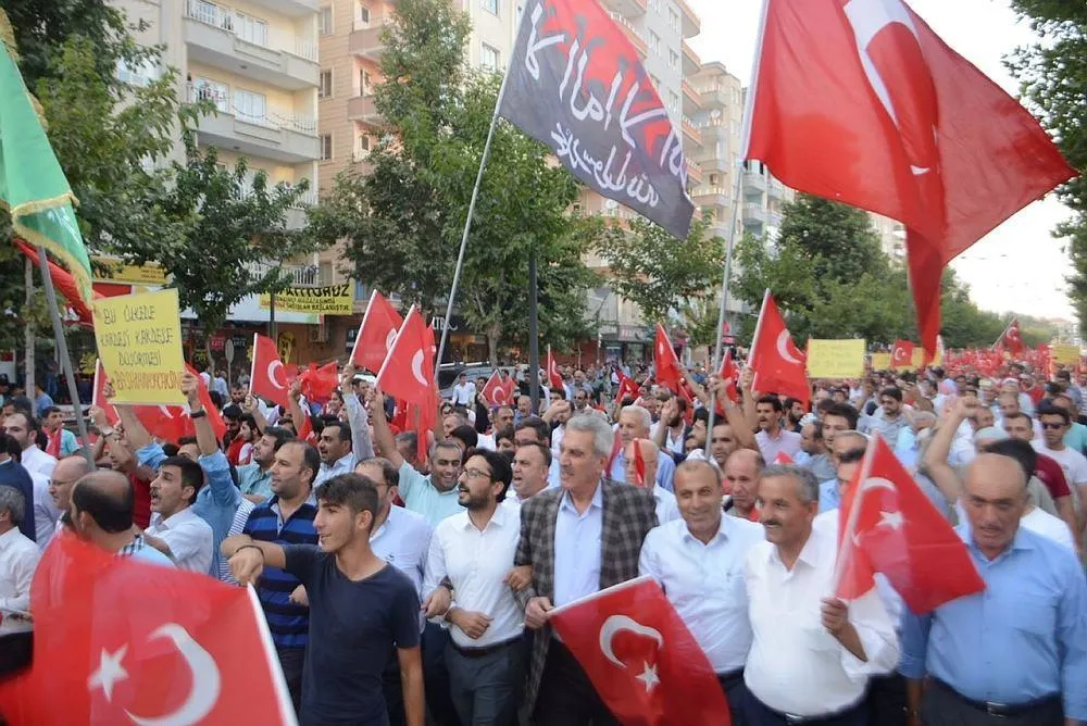 Batman'da teröre lanet yürüyüşü-4