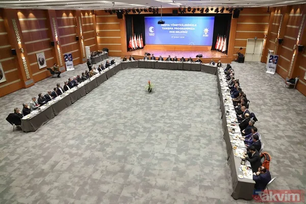 AK Parti İstanbul İl Başkanı Abdullah Özdemir medya yöneticileri ile kahvaltıda buluştu - 11